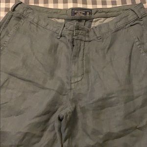 A&F linen shorts
